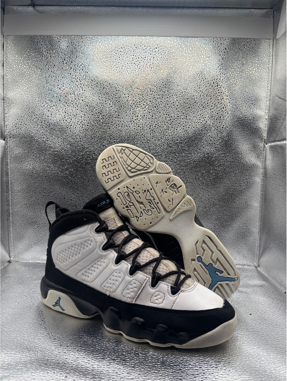 Air Jordan 9 university blue GS